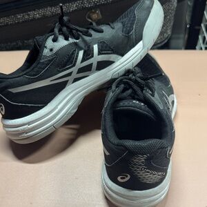 ASICS Monochrome Running Shoes